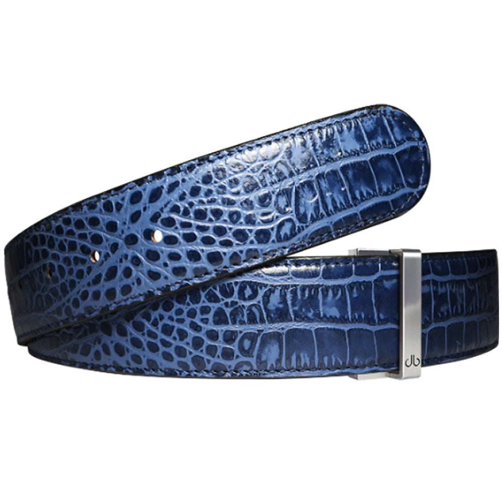 DRUH TOUR ONE CROCODILE PATTERNED LEATHER STRAP ONLY