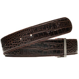 DRUH TOUR ONE CROCODILE PATTERNED LEATHER STRAP ONLY