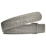 DRUH TOUR ONE CROCODILE PATTERNED LEATHER STRAP ONLY