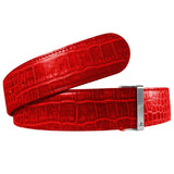 DRUH TOUR ONE CROCODILE PATTERNED LEATHER STRAP ONLY