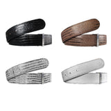 DRUH TOUR ONE LIZARD PATTERNED LEATHER STRAP ONLY