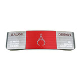 GAUGE DESIGN MIA PROTOTYPE PUTTER SILVER/RED - ASSEMBLED 34