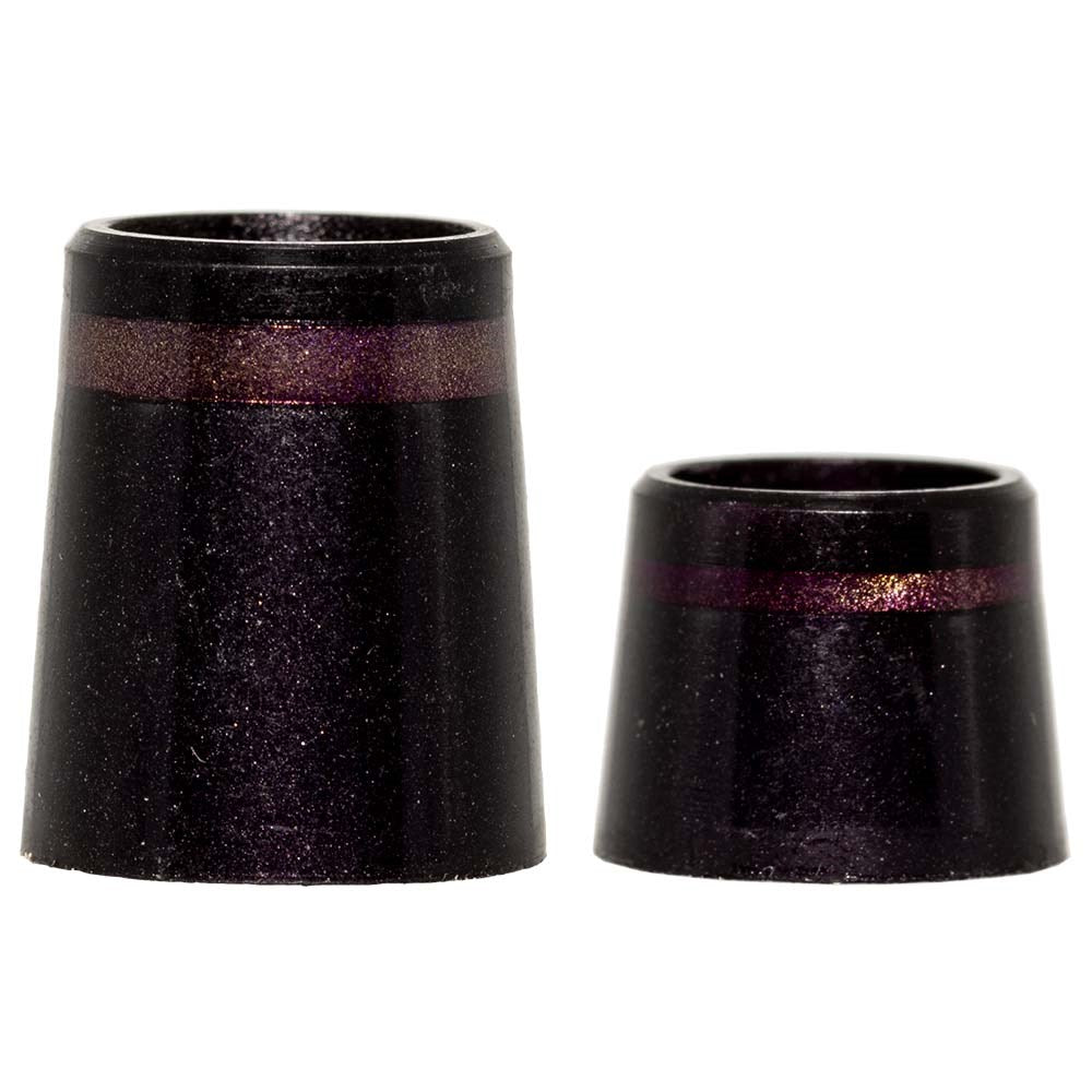 Ferrule - Purple with Bronze Ring (Dozen Pack)