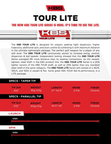 KBS TOUR LITE CHROME SHAFTS (.355)