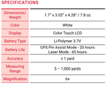 VOICE CADDIE SL2 ACTIVE HYBRID LASER RANGEFINDER WITH GPS