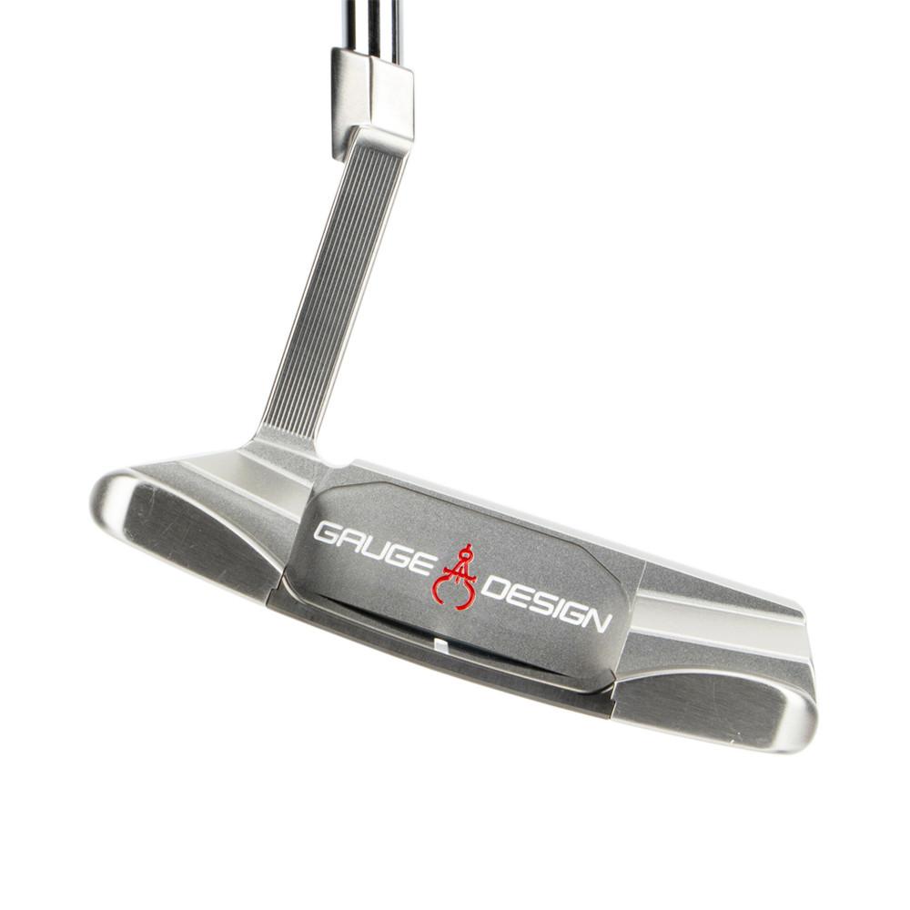 GAUGE DESIGN D-FIT DEVON BLADE PUTTER - ASSEMBLED 34"