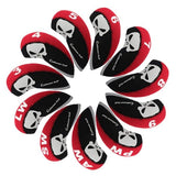 CRAFTSMAN SKULL NEOPRENE IRON HEADCOVER SET 11PCS (3-9,P,A,S,L)