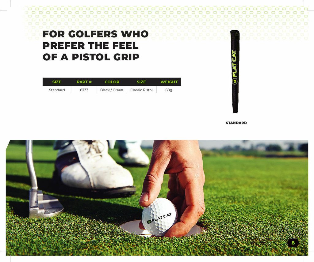 FLAT CAT PISTOL PUTTER